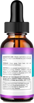 Gut Drops - Complemento Alimenticio Líquido Natural, Máxima Potencia (1 Envase)