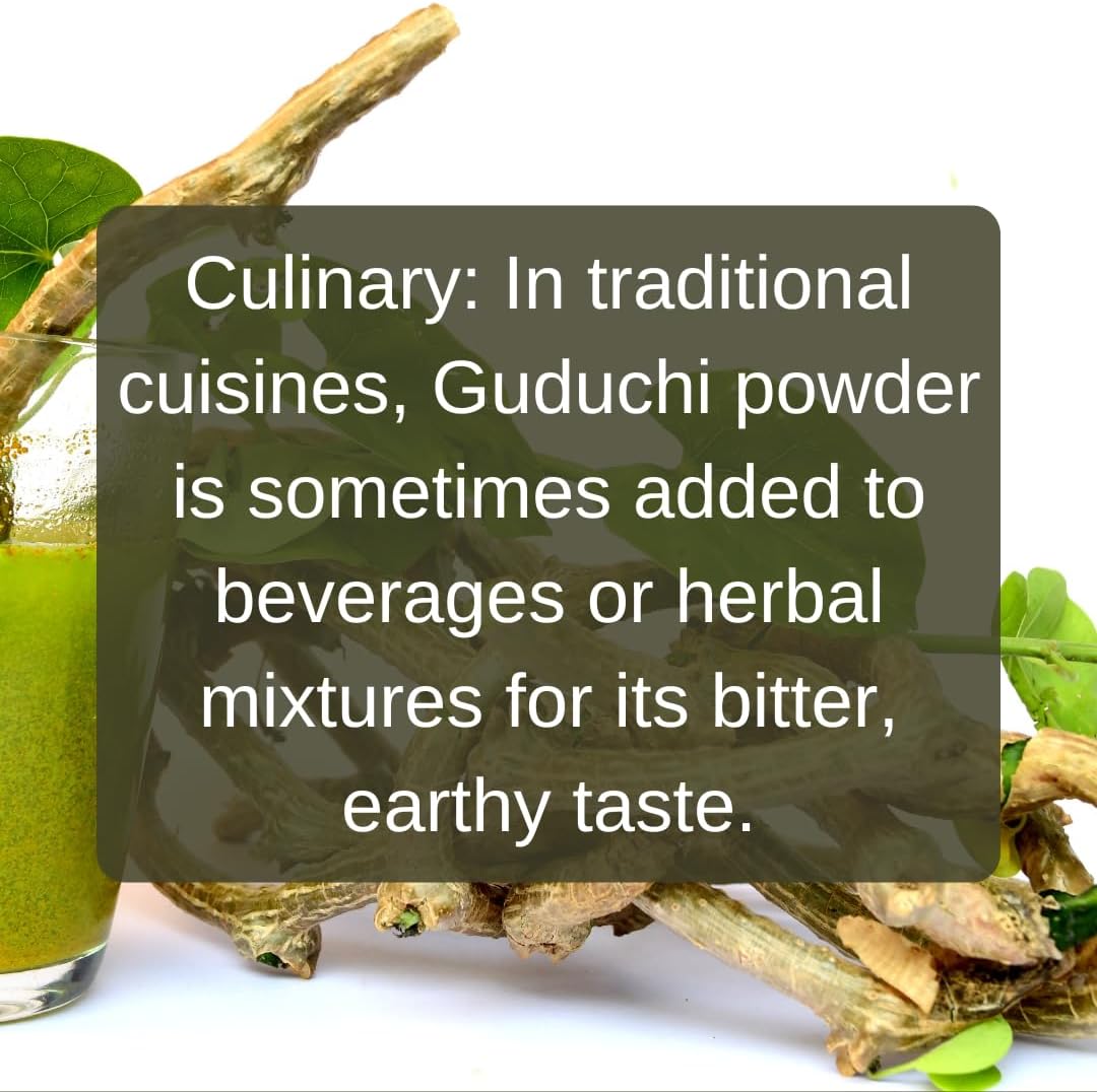Polvo de Guduchi (Giloy) Puro y Natural – 227 g