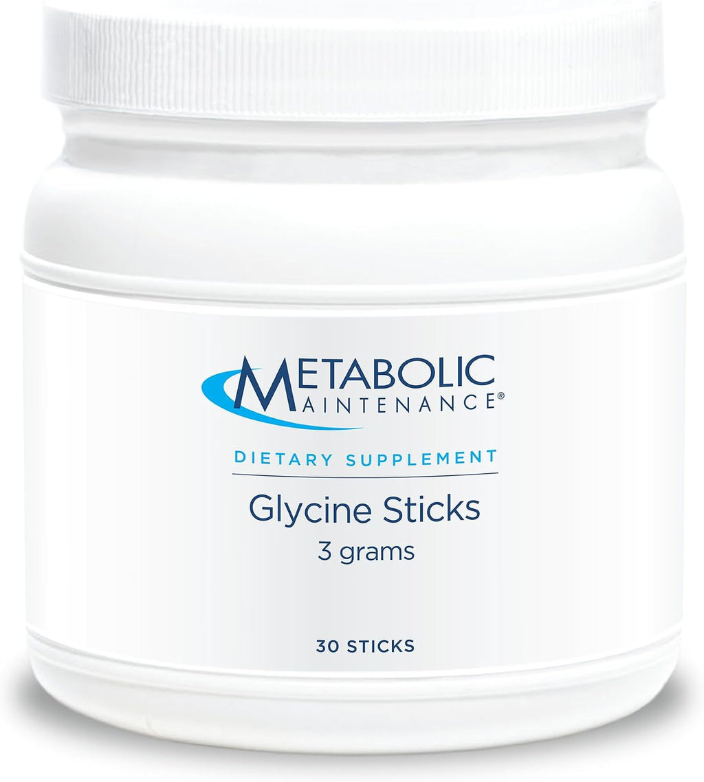Metabolic Maintenance Glicina en Barras - 3 g Glicina - 30 barras de una sola dosis
