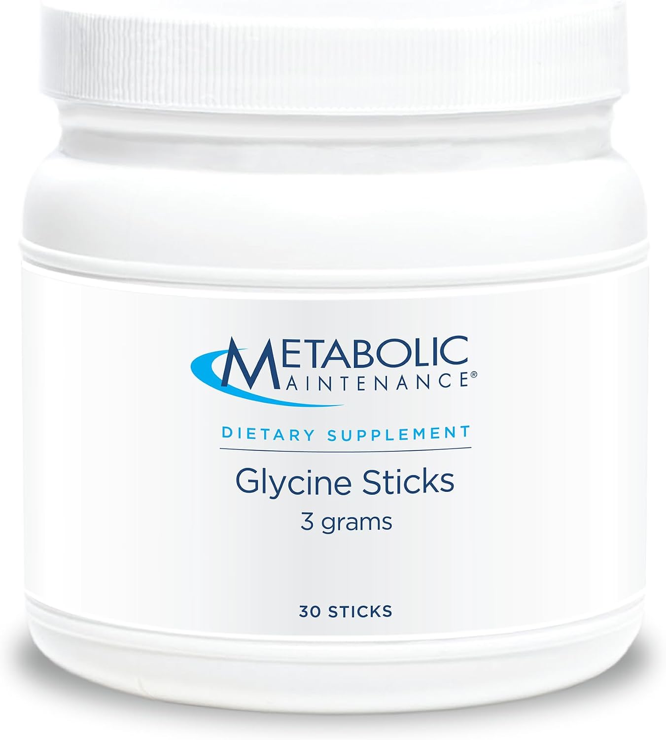 Metabolic Maintenance Glicina en Barras - 3 g Glicina - 30 barras de una sola dosis
