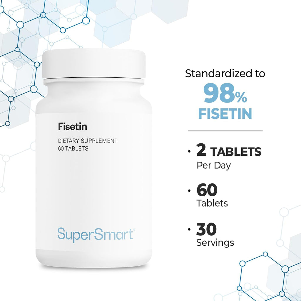 Supersmart Fisetin 500 mg – 60 comprimidos
