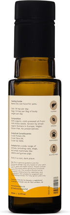 Boosie Aceite Orgánico de Cardo Mariano para Perros y Gatos 100 ml - Apoya la Función Hepática y el Sistema Inmune - Antioxidante - Rico en Vitamina E - 100% Natural Sin Aditivos ni Conservantes