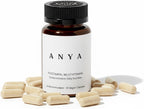 ANYA Multivitamínico Postparto, Vitaminas para la Lactancia, 30 Cápsulas - Vitaminas A, C, D3, Zinc, B12, Biotina, Folato y Hierro - 100% Vegano, Sin Gluten, Sin OGM
