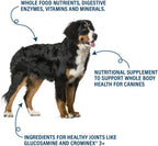 Canine Superfood Boost – Complemento alimenticio para perros, todas las etapas vitales, 30 raciones, sabor a carne
