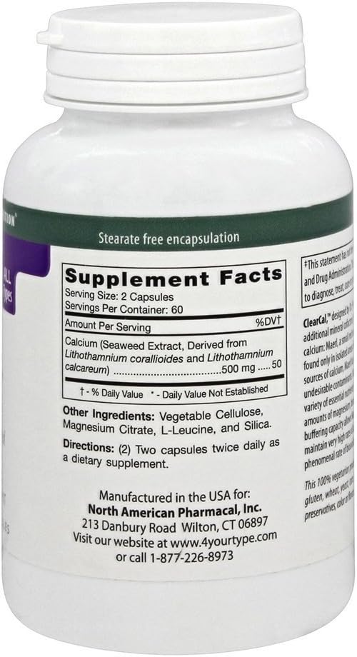 D'Adamo Personalized Nutrition - ClearCal 120 cápsulas