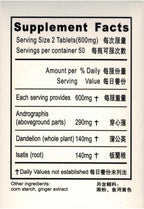 KGS Chuan Xin Lian 300 mg, 100 tabletas