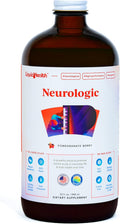 LIQUIDHEALTH Neurologic Focus Suplemento Líquido para la Memoria y Concentración con Ginkgo Biloba, Colina, L-Teanina y Fosfatidilserina - 946 ml