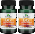 Swanson Supplemelts Vitamina B12 Sublingual 5 mg (5000 mcg) - 60 Comprimidos (2 Unidades)