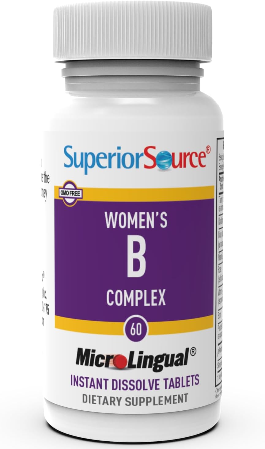 Superior Source Women's B-Complex - 60 Sublingual Tablets