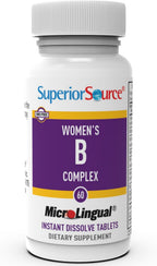 Superior Source Women's B-Complex - 60 Sublingual Tablets