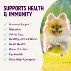 Health Extension Lifetime Multivitamin and Mineral Tablets for Dogs and Puppies, 180 Tablets