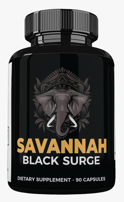 Zonata Savannah Black Surge Pills – – Pueden apoyar el metabolismo energético y ayudar a reducir la fatiga cuando – Image 1