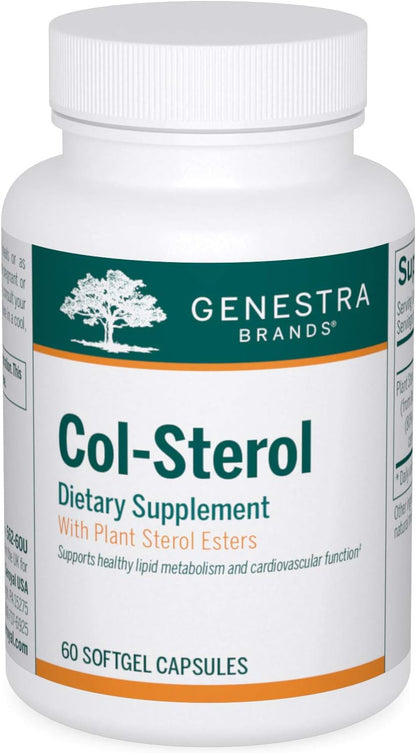 Genestra Brands Col-Sterol | Apoyo para Niveles Saludables de Colesterol Total y LDL | 60 Cápsulas – Image 1