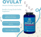 Secrets Of Tea Vidalocity Women's Fertility Support - Complejo Natural con D-Chiro-Inositol, Folato y Myo-Inositol - 60 Cápsulas Vegetarianas