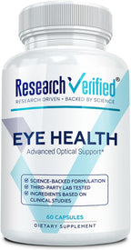 Research Verified Eye Health - Complejo para la Visión con Vitaminas A, B, C, E, Selenio y Quercetina - 60 Cápsulas