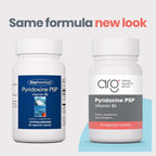 ARG Pyridoxine P5P - Vitamina B6 Activa con Piridoxal Fosfato - 60 Cápsulas