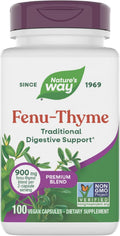 Nature's Way Premium Blend Fenu-Thyme, 900 mg por dosis, 100 cápsulas vegetales