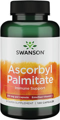 Swanson Ascorbil Palmitato 250 mg, 120 cápsulas