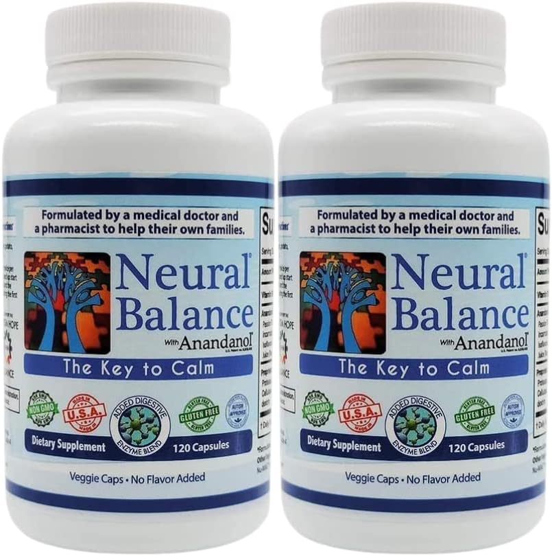 Neural Balance Anandanol con Mezcla de Enzimas Digestivas, 269 g (60 porciones)