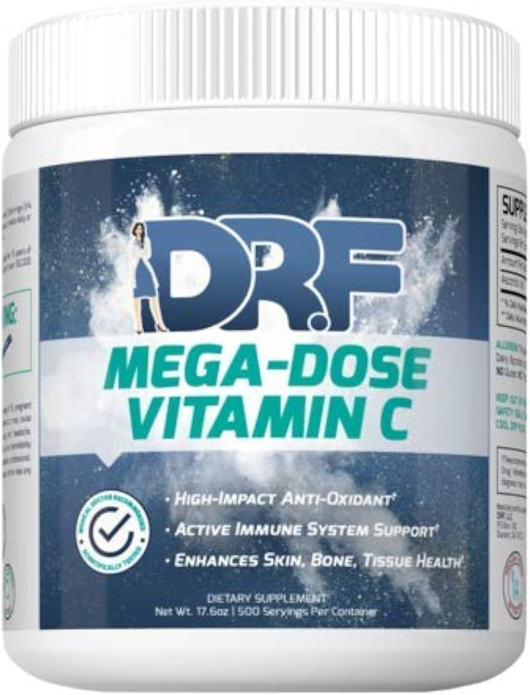 Mega Dosis C de Dr. Farrah - Vitamina C en Polvo