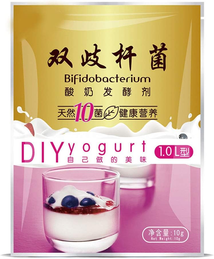 Cultivo Iniciador de Yogur Probiótico con Bifidobacterium - 10 Sobres de 1 g (0.35 oz)