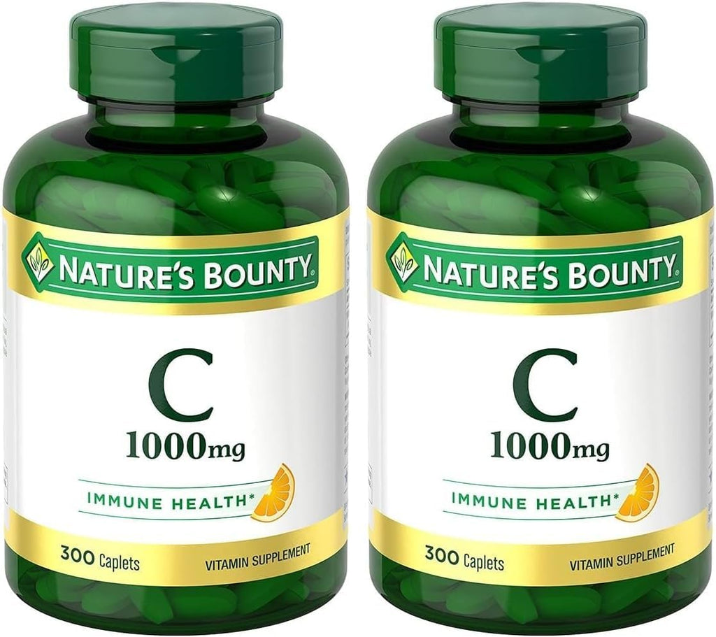 Nature's Bounty Vitamin C 1000 mg, Immune Support, Antioxidant, 100 Tablets