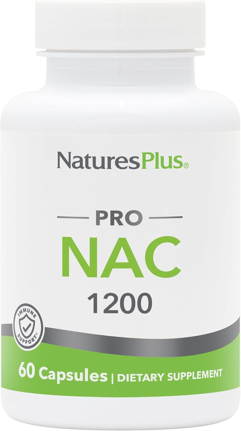 NaturesPlus PRO NAC 1200 mg - 60 Cápsulas