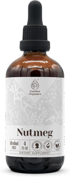 Extracto de Nuez Moscada Sin Alcohol - Tintura Natural, 60 ml (2 fl oz)