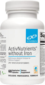 XYMOGEN ActivNutrients Iron-Free - Multivitamínico sin Hierro - 120 Comprimidos