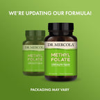 Dr. Mercola Metilfolato - 5 mg - 30 Cápsulas - Complemento Alimenticio con 5-MTHF