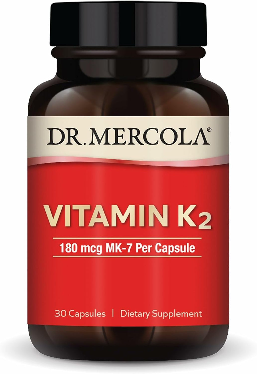 Dr. Mercola Vitamina K2 (MK-7) 180 mcg – 90 Cápsulas