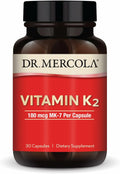 Dr. Mercola Vitamina K2 (MK-7) 180 mcg - 30 Cápsulas