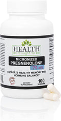 Salud como debe ser Pregnenolona 75 mg – 100 cápsulas – Forma micronizada