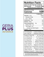 Geriaplus Advance Immune-Active High Protein con HMB para Adultos Mayores Activos - 1000g