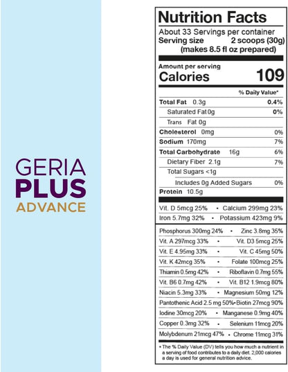 Geriaplus Advance Immune-Active High Protein – Movilidad y fuerza: El HMB puede ayudar a reducir la degradación de – Image 2