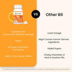 EZ Melts Vitamina B6 - 60 Comprimidos Disolubles Sabor Naranja