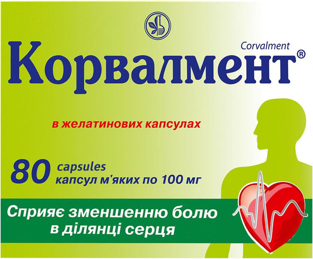 Corvalment 100mg, 80 Cápsulas