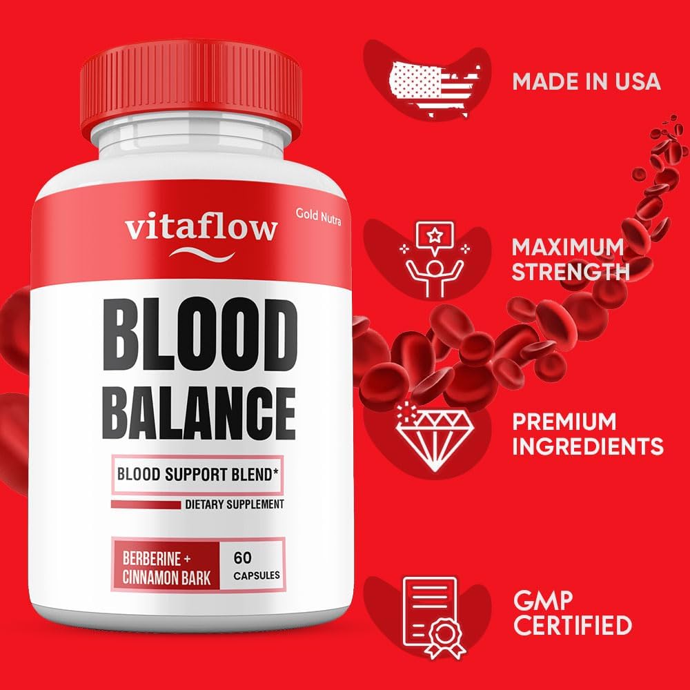 VitaFlow Cápsulas - Suplemento Natural de Canela (1 Pack)