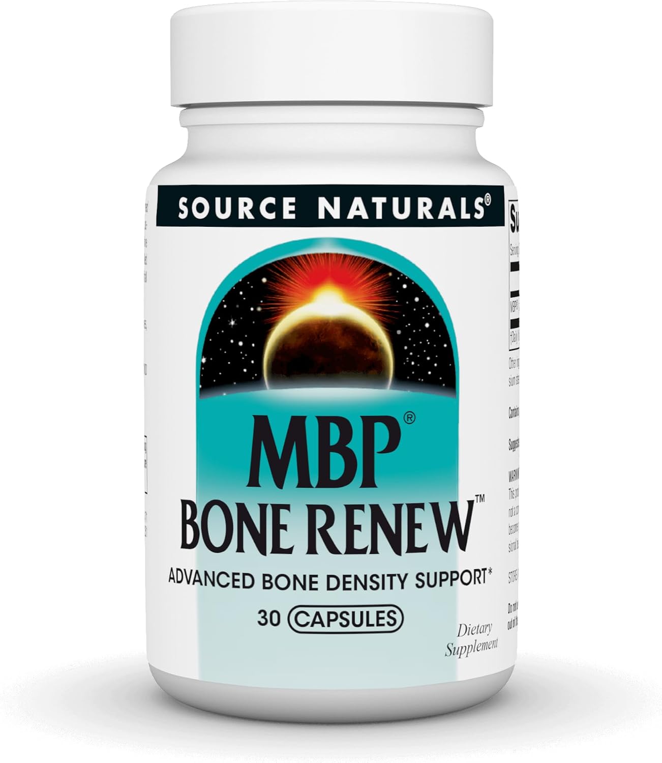 Source Naturals MBP Bone Renew - Apoyo avanzado para la densidad ósea* - 30 cápsulas