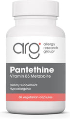 ARG Pantethine - 660 mg Pantethine (Vitamin B5 Metabolite) - Hypoallergenic - 60 Capsules