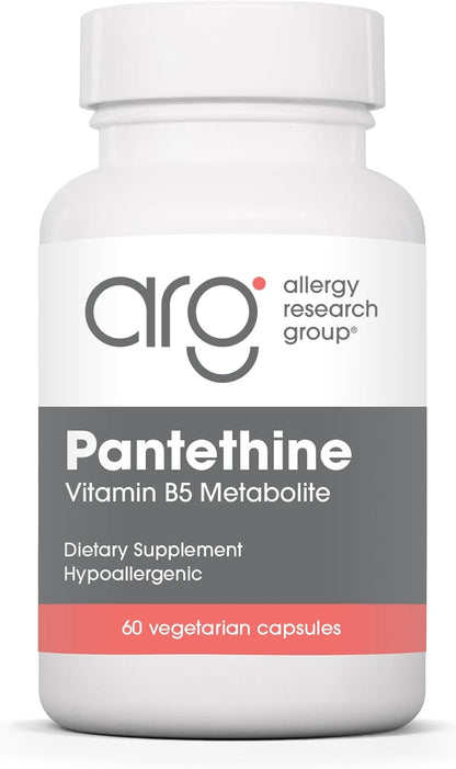 ARG Pantethine - 660 mg de Pantetina – El ácido pantoténico contribuye al metabolismo energético normal. – Image 1