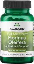 Swanson Full Spectrum Moringa Oleifera - 400 mg, 60 Cápsulas