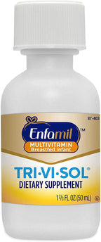 Enfamil Tri-Vi-Sol Vitaminas A, C y D en gotas, 50 ml (Paquete de 4)