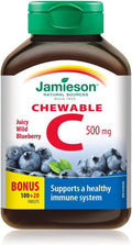 Vitamina C con Arándano Azul - 500 mg - Jamieson