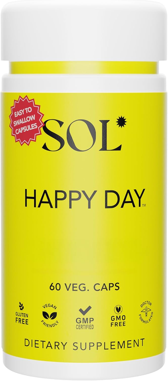 Happy Day Supplement by Sol Nutrition - 60 Cápsulas