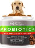 PawMedica Probióticos y Enzimas Digestivas para Perros - 60 Masticables