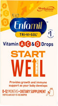 Enfamil Tri-Vi-Sol Gotas de Vitaminas A, D y C para Bebés, 50 ml