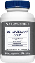 The Vitamin Shoppe Ultimate Man Multivitamínico para Hombres - 180 Comprimidos