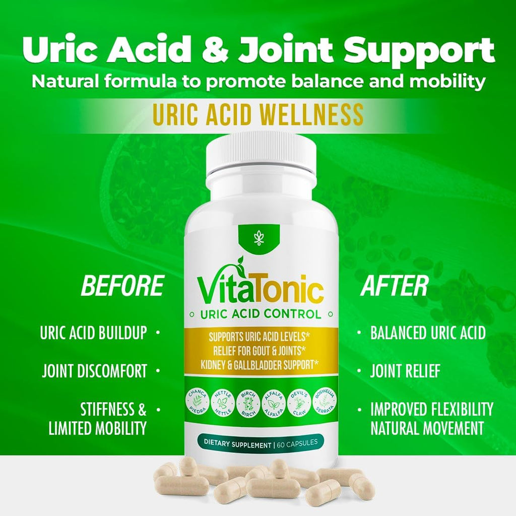 Vitatonic Uric Acid Balancing Aid – 60 Cápsulas