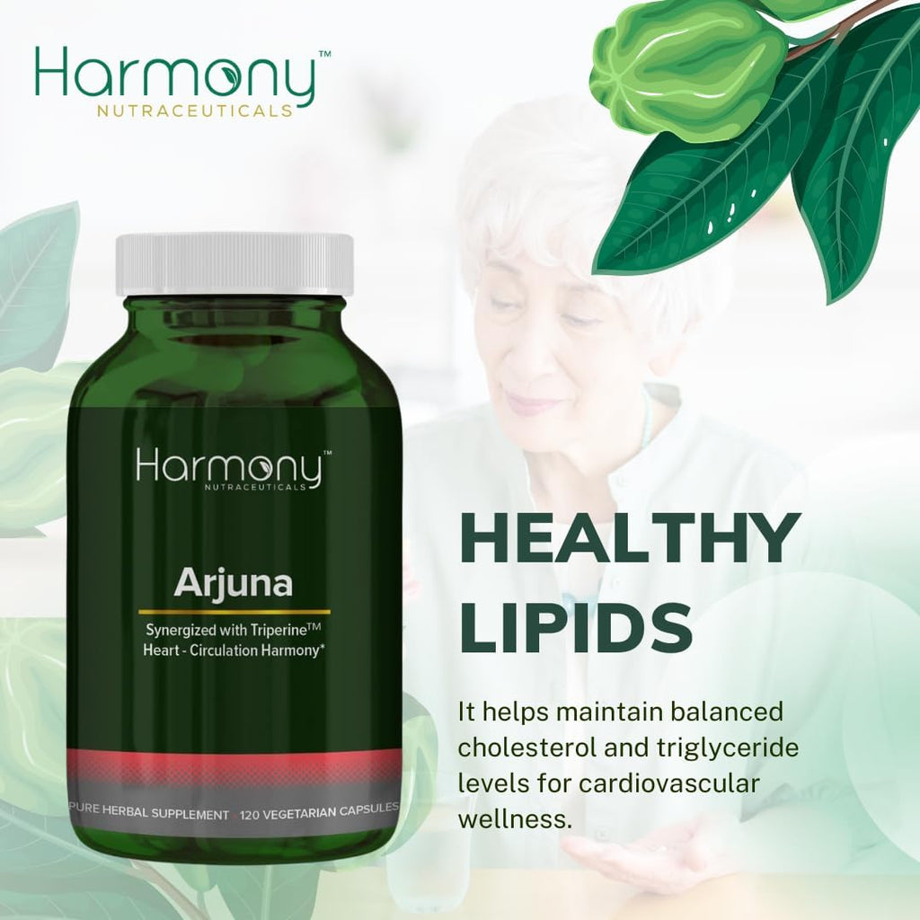 Arjuna Supreme – Sinergizado con Triperine – 120 Cápsulas Veganas